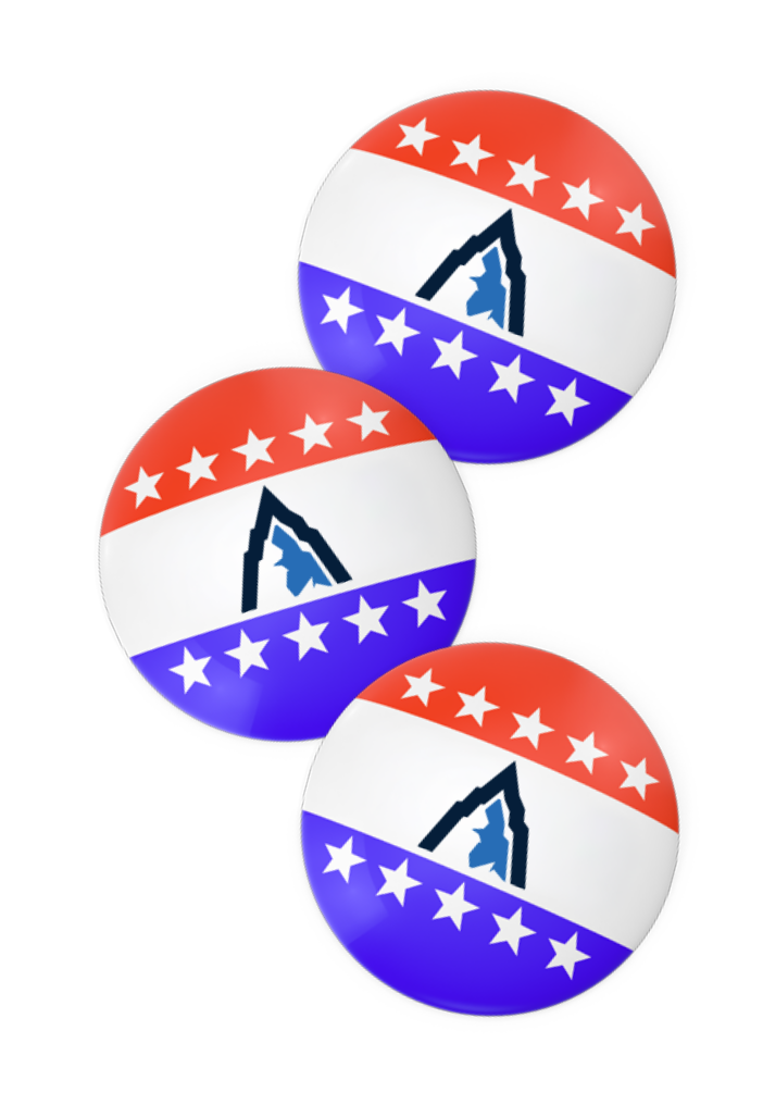 Voter buttons